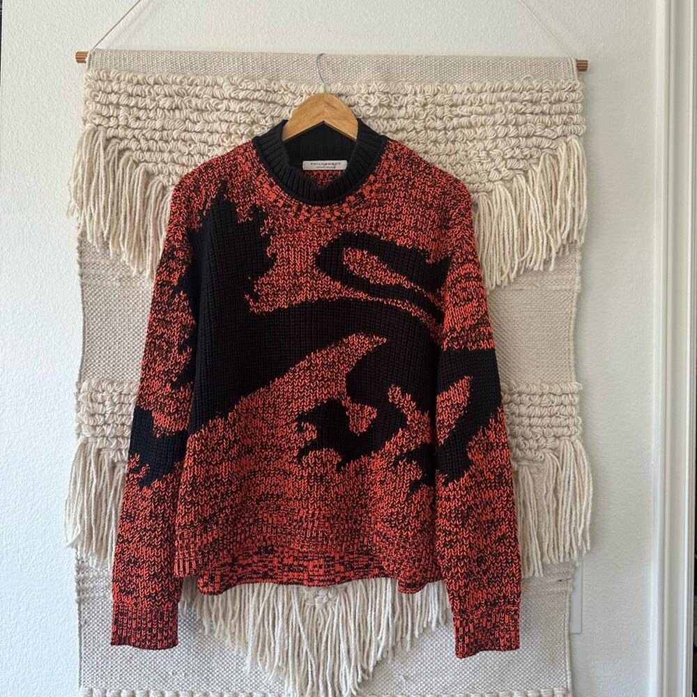 Philosophy di Lorenzo Serafini Dragon Jacquard Sweater